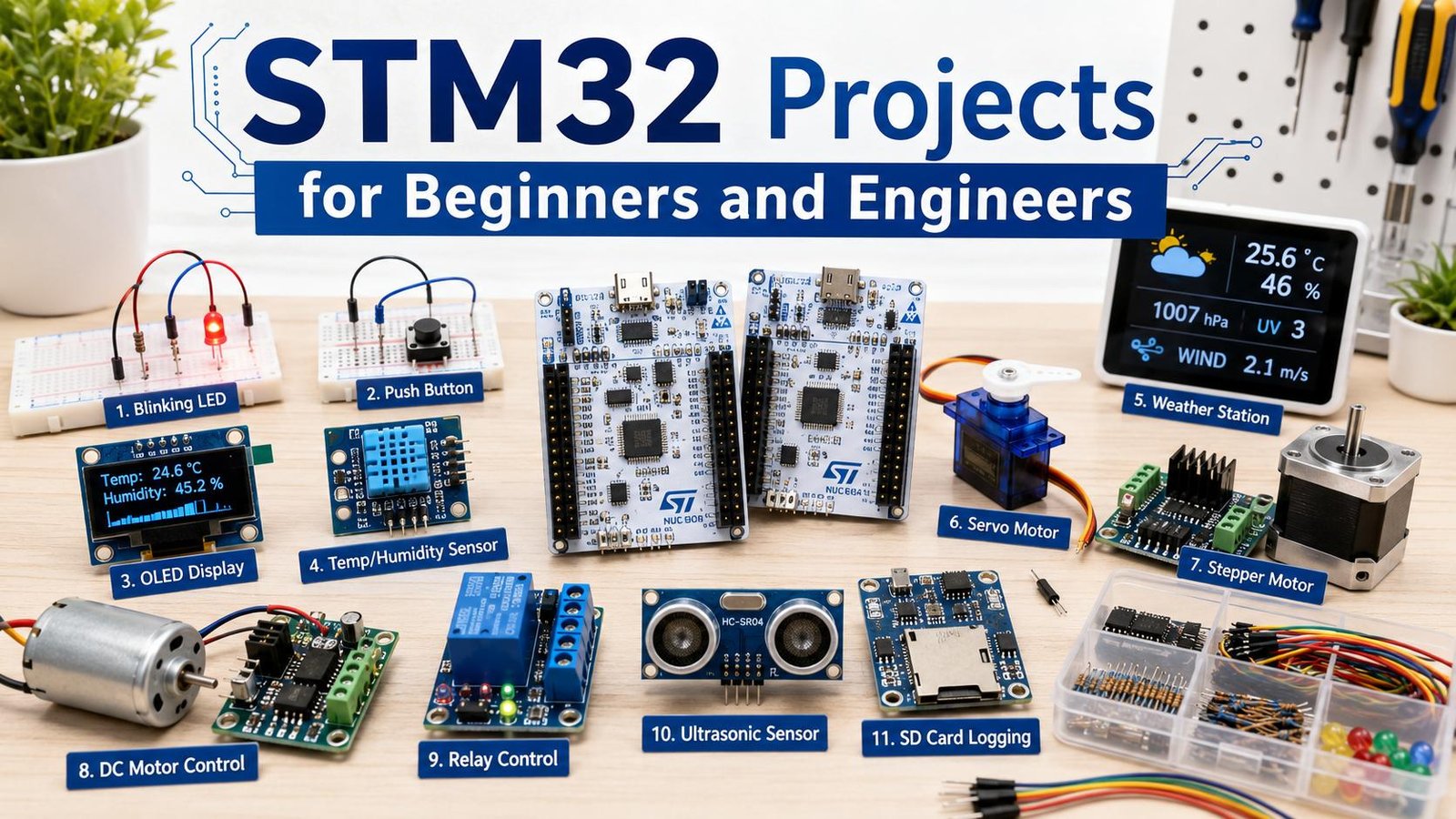 STM32 Microcontroller Programming and Embedded Systems Development
